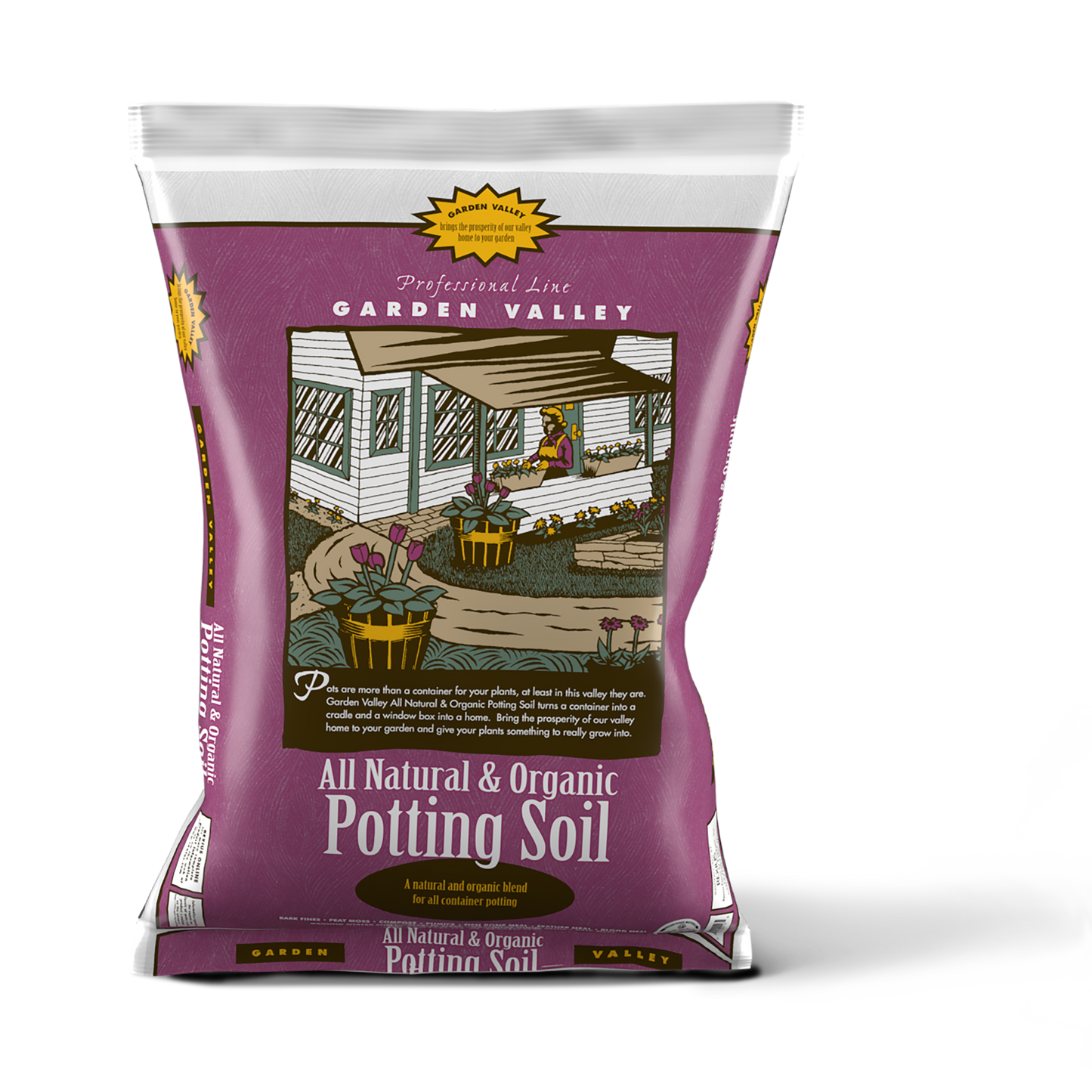 All Natural & Organic Potting Soil (Certified for Organic Use)